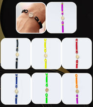 Load image into Gallery viewer, PULSERA ESPECIAL DOBLE CAUCHO DIJE LAMINADO
